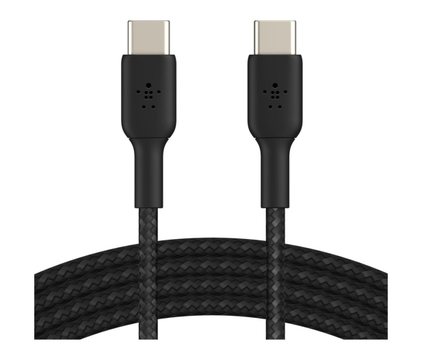 Belkin Kabel USB C na USB C 60W oplot, czarny 0,15m - 1330479 - zdjęcie 3